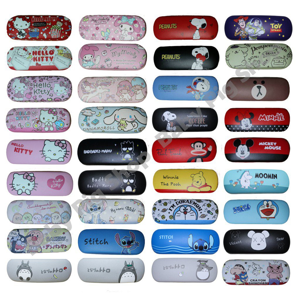 << Part 1 >> กล่องแว่นตาลายการ์ตูน Sanrio (Sanrio Glasses Box) พร้อมส่งทุกชิ้นจ้า H7yD
