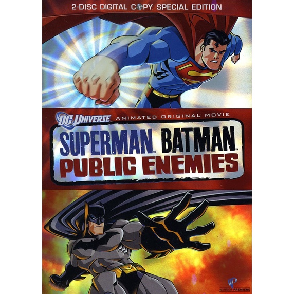 Superman Batman: Public Enemies (2009) แบทแมน กับ ซูเปอร์แมน ศึกสองวีรบุรุษรวมพลัง (2 Discs) (DVD) ด