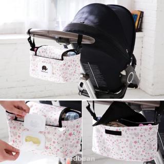 Stroller Bag Large Capacity Nylon Adjustable Baby Carriage Bottle Holder Mummy Universal Diaper Store