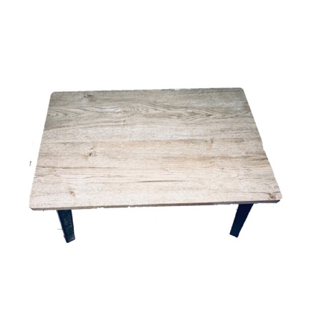 🔥ถูกที่สุด🔥โต๊ะญลายไม้ 40x60ซม. โอ๊คขาว👍🏻