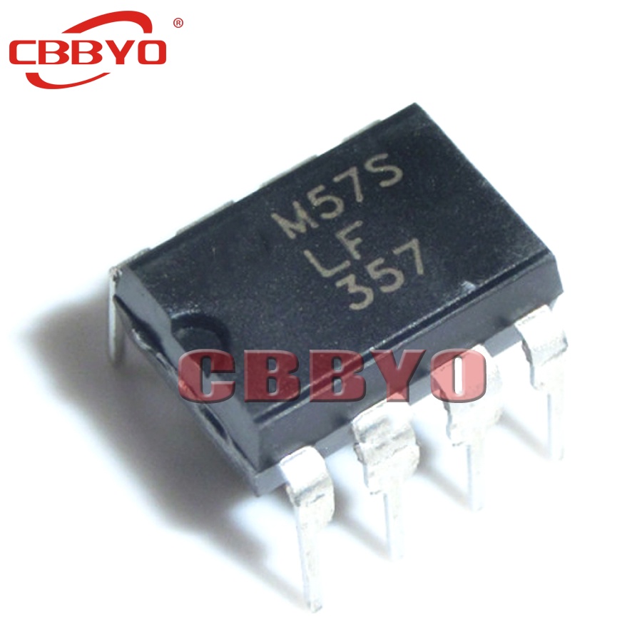 10pcs LF353P LF357N LF356N LF355N LF351N LF398N LF411CN LF412CN LF442CN DIP-8 ยี่ห้อใหม่