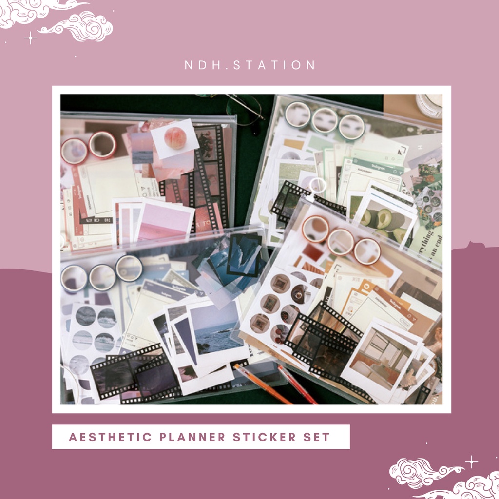 Aesthetic Planner Sticker Set APSS One Set Sticker
