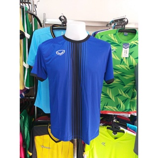 SALE เสื้อกีฬา เสื้อฟุตบอล GRAND SPORT 011-464 น้ำเงิน size L รอบอก 41 นิ้ว