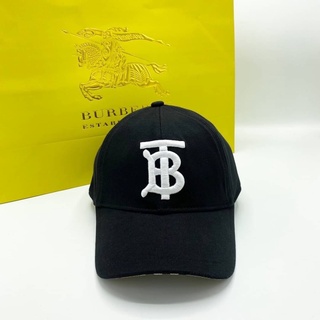 หมวก เบอเบอรี่ Monogram Embroidered Baseball Cap พร้อมส่งค่ะ