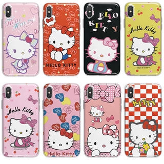 Oppo A37 A39 A57 A59 A3 A3S A5 A5S A7 F1S เคสโทรศัพท์ใสนุ่ม Hello Kitty