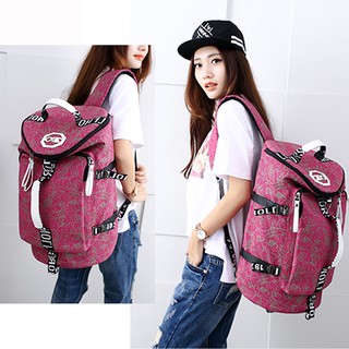 ถูกที่สุด!!! Backpack กระเป๋าเป้เดินทาง รุ่น BA-040(สีชมพู)