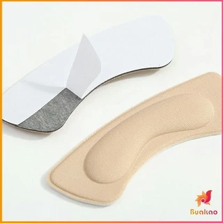 BUAKAO แผ่นกันกัด แผ่นกันรองเท้ากัด เนื้อนิ่ม ช่วยแก้รองเท้าหลวม 1 แพค ต่อ คู่ Sponge heel pad