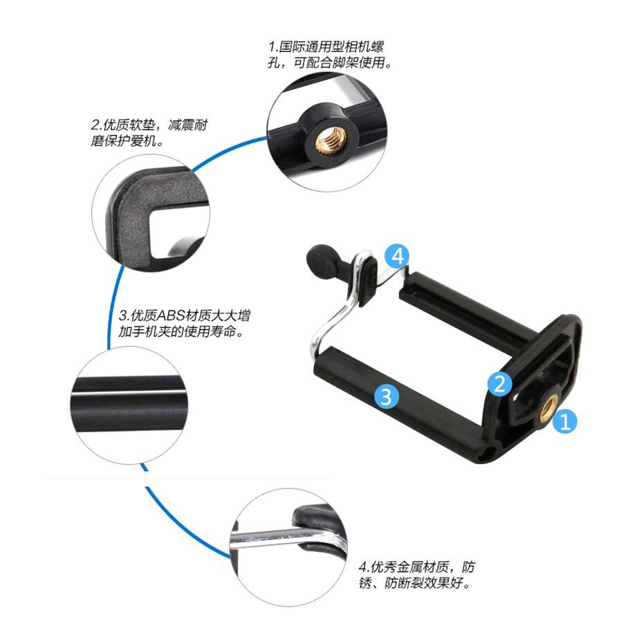 Mini Mobile Phone Three Tripod Desktop Three Tripod Hose Spring Small Tripod Metal Small Hose Three Tripod