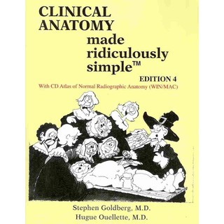 Clinical Anatomy Made Ridiculously Simple, 4ed - ISBN : 9780940780972