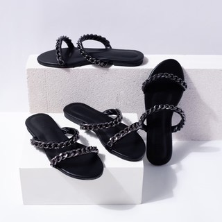 Lakky sandals รองเท้าแตะโซ่ พร้อมส่ง กดสั่งได้เลยค่ะ