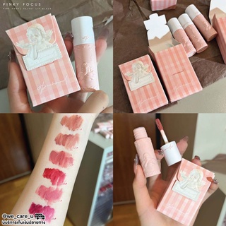 Pinky Focus Pink Angle ลิควิดลิปสติกเนื้อกำมะหยี่