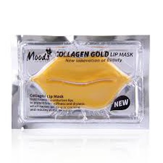Belov Moods Collagen Lip mask 8g. มาส์คริมฝีปาก คอลลาเจน ลิป มาส์ค (1 แผ่น)