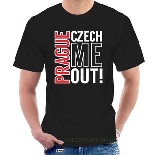 เสื้อยืด พิมพ์ลาย Prague Czech Me Out063806