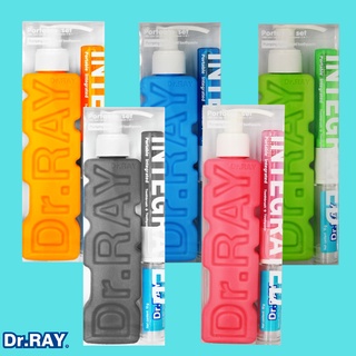 Dr.RAY ยาสีฟันเจล แบบหัวปั๊ม 150 กรัม (รุ่น T1B-T6B) แพ็คคู่แปรงสีฟัน2in1