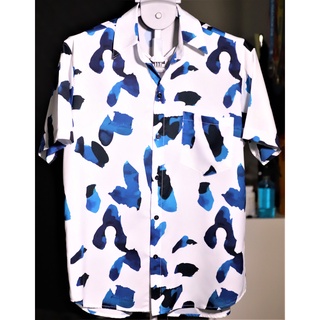 เสื้อฮาวาย ไซส์ใหญ่ อก 46-48" ผ้าไหมอิตาลีเกรดพรีเมี่ยม
