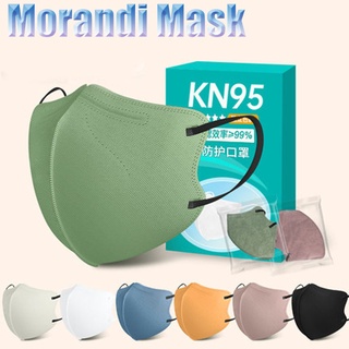 【พร้อมส่ง】หน้ากาก รูปผีเสื้อ 5D KN95 4PLYMASK ใช้ซ้ําได้ 10 ชิ้น