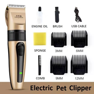 ปัตตาเลี่ยนไฟฟ้า ไร้สาย ที่ชาร์จUSB สำหรับตัดผม ปัตตาเลี่ยนตัดผม hair clipper