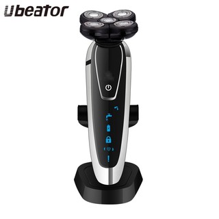 Ubeator เครื่องโกนหนวดไฟฟ้าแบบชาร์จไฟล้างทําความสะอาดได้