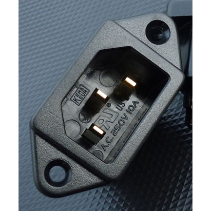IEC Inlet Kema Keur ชุบทอง แบบขันน็อต