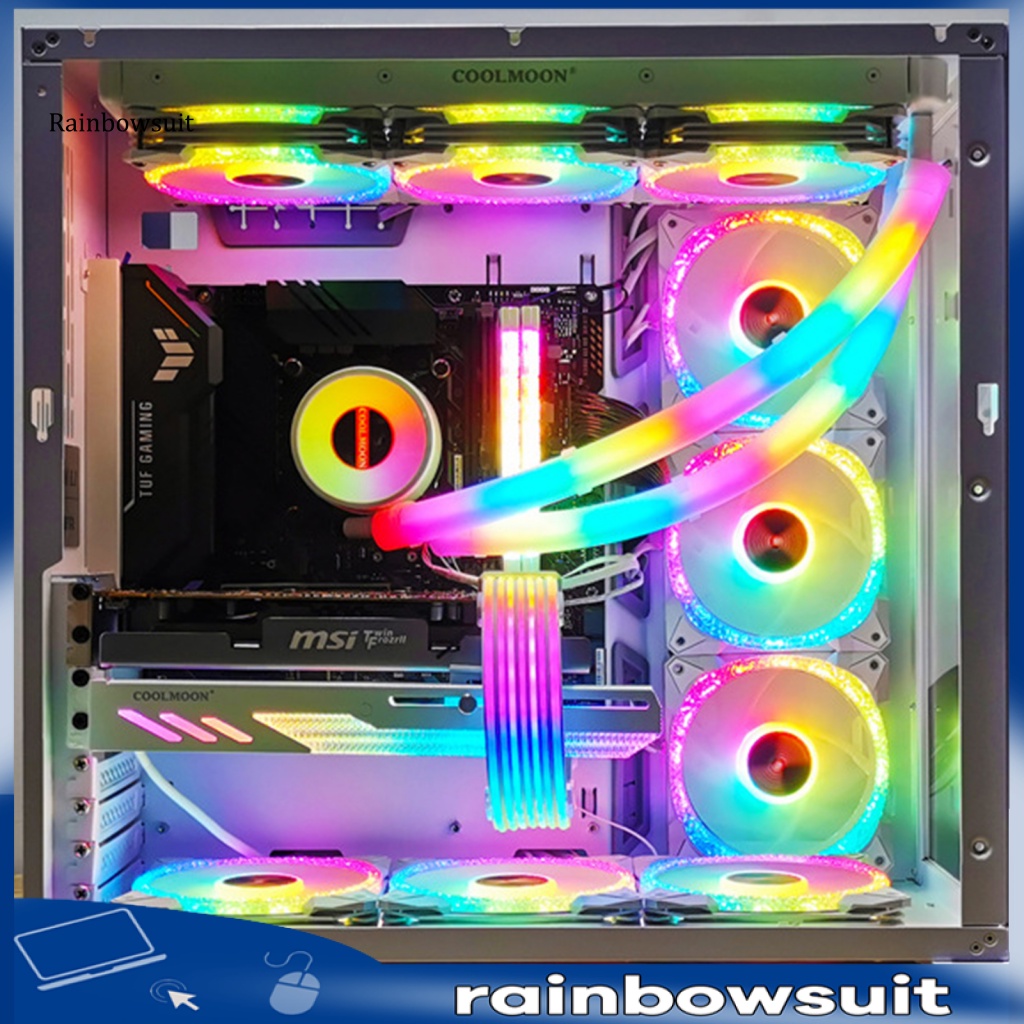 [RB] 2 ชิ้น PC Water Cooling Tube ST350 PC Case Water Cooling Pipe ความสว่างสูง