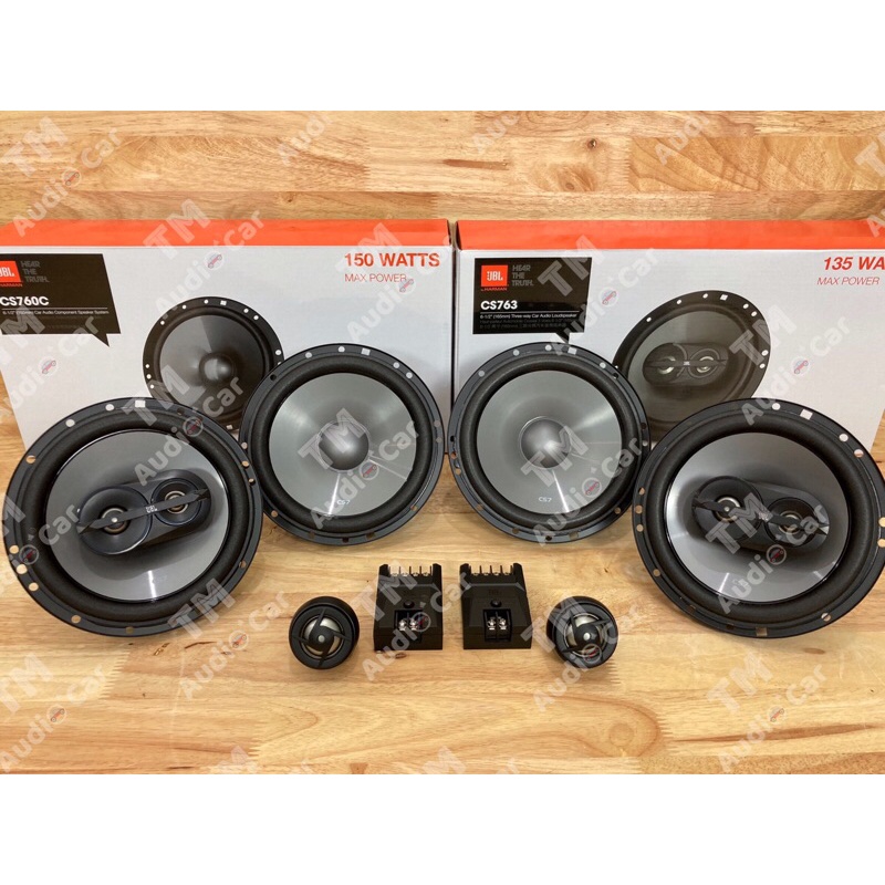 ลำโพง ขนาด 6.5” JBL CS760C + JBL CS 763 จำนวน 2คู่