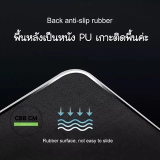 แผ่นรองเม้าส์ Aluminum Mouse Pad ทนทานใช้งานลื่นไหล ทำความสะอาดง่าย ไม่เป็นแหล่งสะสมเชื้อโรค