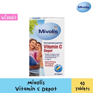 (Sale!) Mivolis Vitamin C Depot 300 mg 40 Capsule สินค้าของแท้จากประเททศเยอรมัน