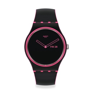 Swatch นาฬิกาผู้ชาย MINIMAL LINE PINK รุ่น SO29P700