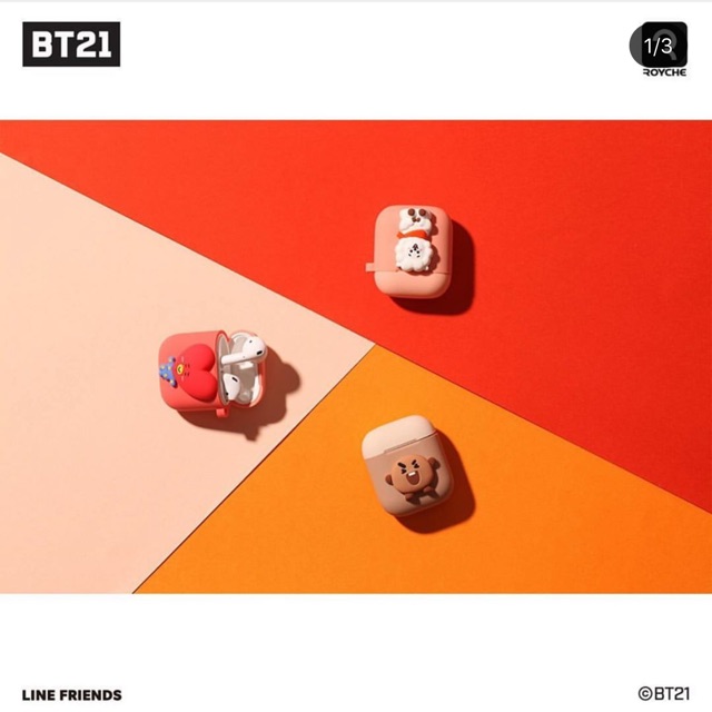 เคสหูฟัง | เคส Airpod BT21 อย่างเป็นทางการ