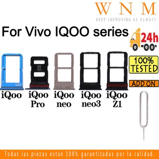 อะแดปเตอร์ถาดซิมการ์ด SD แบบเปลี่ยน สําหรับ vivo iqoo neo iqoo pro neo3 Z1 Z1X vivo iqoo iqooneo iqoopro neo3 Z1 Z1X