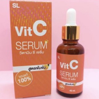 Vit C Serum SL บำรุงผิวหน้า สูตรเข้มข้น แท้💯 พร้อมส่ง