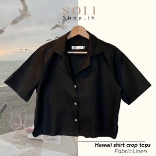 Hawaii shirt (Black)