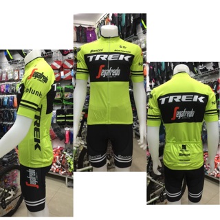 ชุดปั่นจักรยาน Trek รุ่น2019 สีเขียว 5ไซต์ (S-2XL)