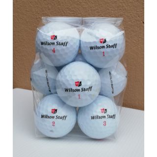 ลูกกอล์ฟ Wilson staff มือสอง 12​ลูก 80-90​%