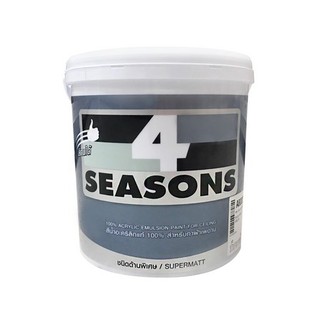 สีน้ำทาฝ้า 4Seasons ขนาด 1 แกลลอน