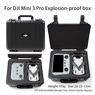 เคสกระเป๋าแข็ง แบบพกพา กันระเบิด สําหรับ DJI Mini 3 PRO DJI RC