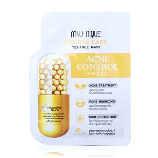 MYU-NIQUE Intense Care Tea Tree Mask 25g