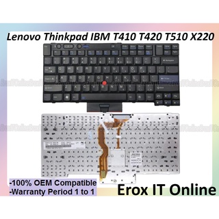 คีย์บอร์ดแล็ปท็อป สําหรับ Lenovo IBM Thinkpad T400S T510 X220 X220I T410 T420 T420I T420S T520 Series