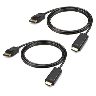 dp to hdmi 1.8m สายดิสเพลย์ ไป HDMI (1เส้น)