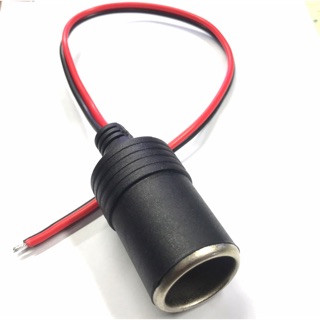 ปลั๊กจุดบุหรี่ตัวเมีย สำหรับต่อเพิ่ม ต่อแท็บชาร์จกล้องติดหน้…