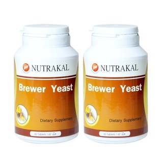 NUTRAKAL Brewer Yeast 60 เม็ด 2 กล่อง