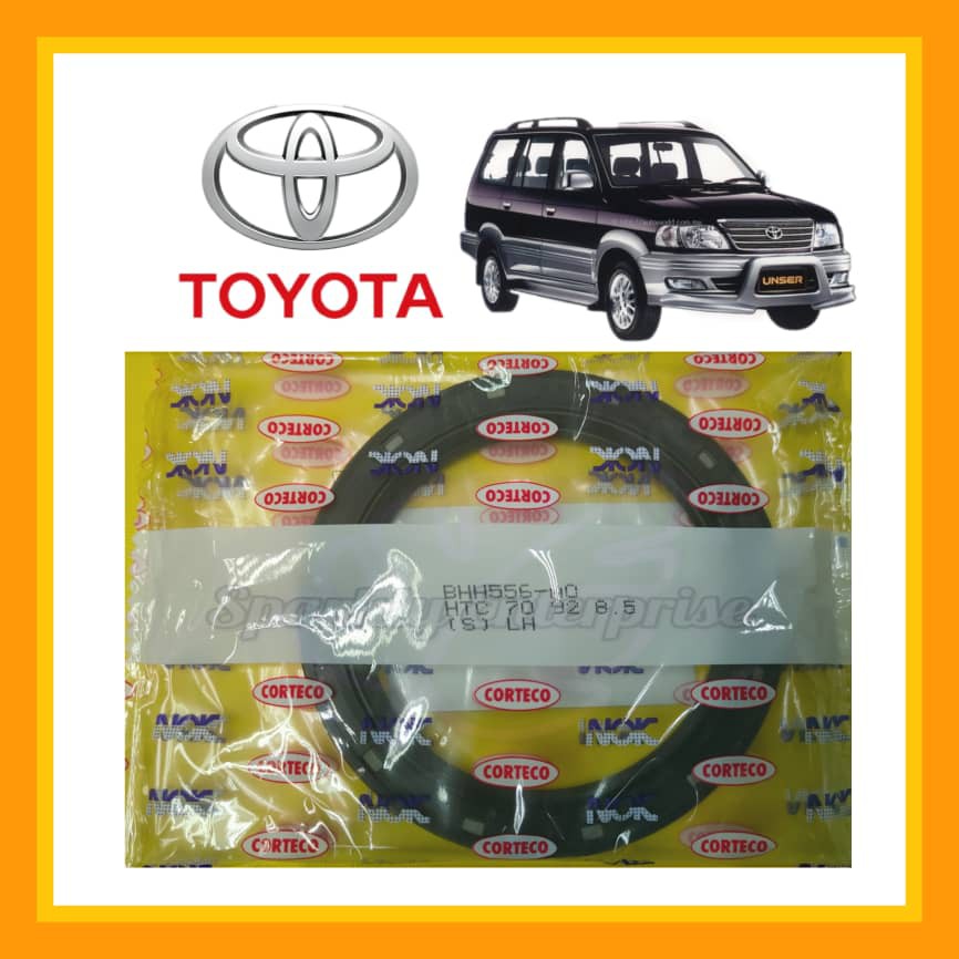 TOYOTA UNSER FLY WHEEL ซีลน้ํามัน - HTC 70X92X8.5SL NOK // BHH556A0 // AH1742E