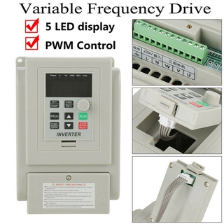 2 . 2 Kw 3hp 220 V ตัวแปรความถี่ไดรฟ์อินเวอร์เตอร์ Cnc Vfd Vsd Single To 3 Phase