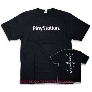 เสื้อยืด cactusjack travis scott playstation