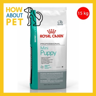 Royal Canin Mini Puppy Dog Food (15kg) รอยัล คานิน อาหารเม็ดสุนัข สำหรับลูกสุนัขพันธุ์เล็ก อายุ 2 - 10 เดือน 15kg.