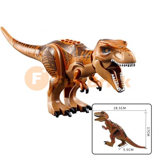 [FunBrick] บล็อกตัวต่อ รูปไดโนเสาร์ Jurassic World ของเล่นสําหรับเด็ก