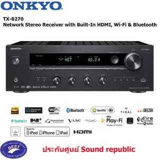 Onkyo TX-8270 Network Stereo Receiver with Built-In HDMI, Wi-Fi &amp; Bluetooth