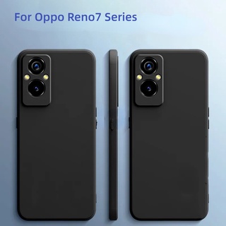 เคสโทรศัพท์ซิลิโคน TPU แบบนิ่ม ผิวด้าน กันกระแทก สําหรับ OPPO Reno 7 Z 7Z Pro 7Z Reno7 Reno7Pro 5G 4G