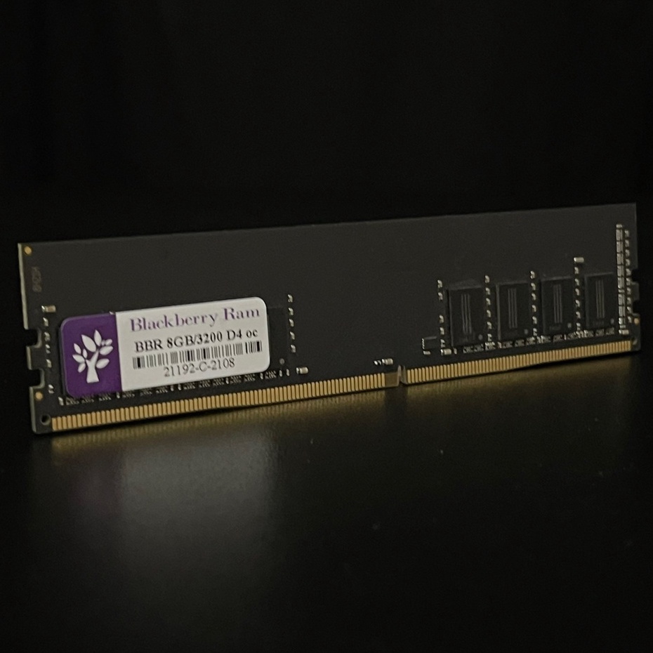 RAM (แรม) DDR4 (3200) 8GB Blackberry 8 Chip สินค้ามือสอง ประกัน Advice LT พร้อมจัดส่งทันที 📢