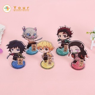 อะคริลิค ตั้งโต๊ะ สแตนดี้ ดาบพิฆาตอสูร Standy Acrylic Demon Slayer คิมิสึโนะ ไยบะ ทันจิโร่ เนสึโกะ ของเล่น ของสะสม 🇨🇳